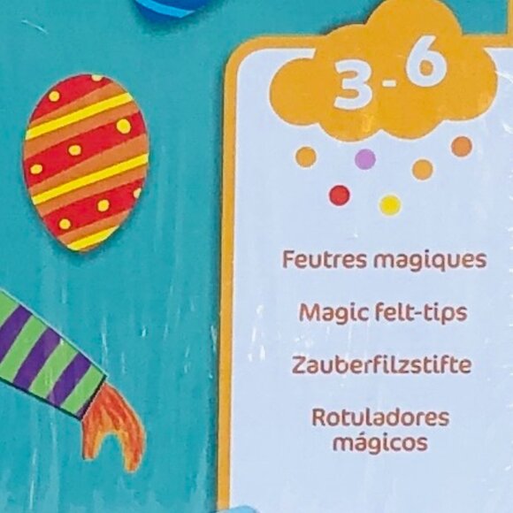 New Sealed Djeco Handcraft Magic Marker Felt-tips - Elliot and Zoe's clothes - Picture 7 of 13